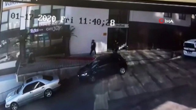 9 yaşındaki çocuk 2. kattan beton zemine böyle düştü