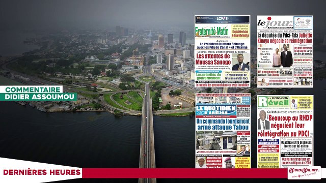 Le Titrologue du 17 janvier 2020 : Guikahué casse encore la baraque, « Beaucoup au RHDP négocient leur réintégration au PDCI »