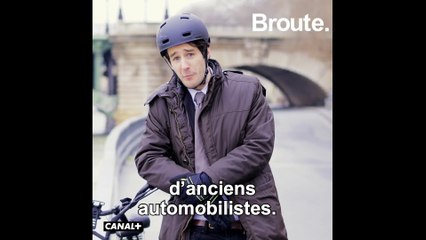Il roule à vélo à cause des grèves - Broute - CANAL+