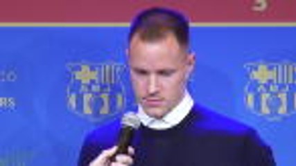Ter Stegen thanks sacked Valverde