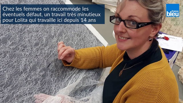 Dans les coulisses de la fabrication de dentelle de Caudry