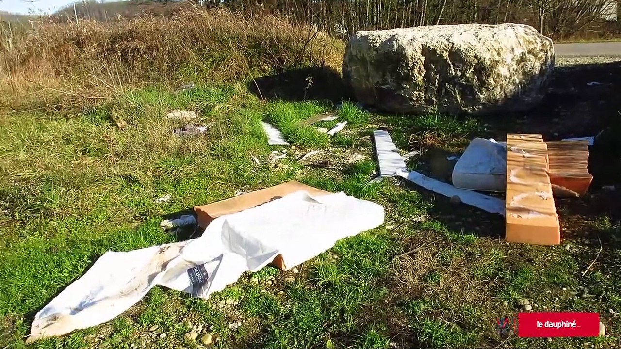 ISERE Une décharge à ciel ouvert dans Bourgoin-Jallieu