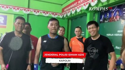 Main Bulu Tangkis Bersama Kapolri
