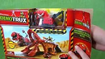 DINOTRUX Smash and Slide Construction Site Playset with Diecast Dinotrux Toys- Ty, Dozer, Skya and MORE-