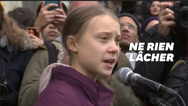 Vous n'avez encore rien vu lance Greta Thunberg aux dirigeants mondiaux de Davos