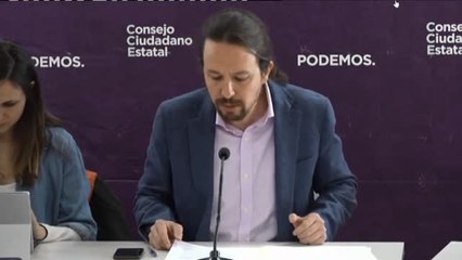 Iglesias reconoce que habrá "límites y contradicciones" por el "peso modesto" de Podemos en el Gobierno