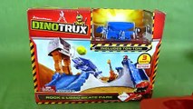 Dinotrux Rock and Load Skate Park Playset with Diecast Dinotrux Toys- Ton Ton, Garby, Ty and MORE-
