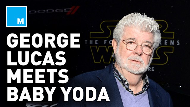 George Lucas finally met Baby Yoda and Star Wars fans are loving it