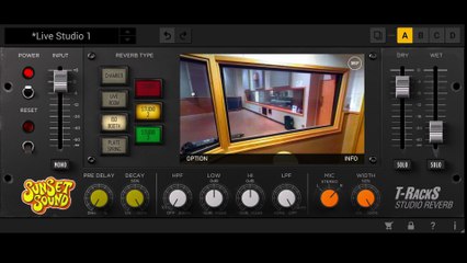 Présentation de T-RackS Sunset Sound Studio Reverb