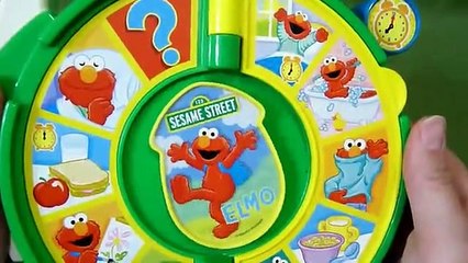 Sesame Street Elmo's Busy Day Clock See N Say from 2005 Mattel