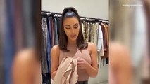 Kim Kardashian promotes SKIMS The Essential Bodysuit Collection