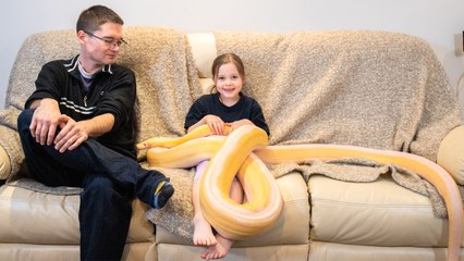 7-Year-Old’s Bestie Is A 15ft Python | BEAST BUDDIES