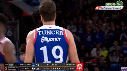 Anadolu Efes 101-74 Asvel (GENİŞ ÖZET)