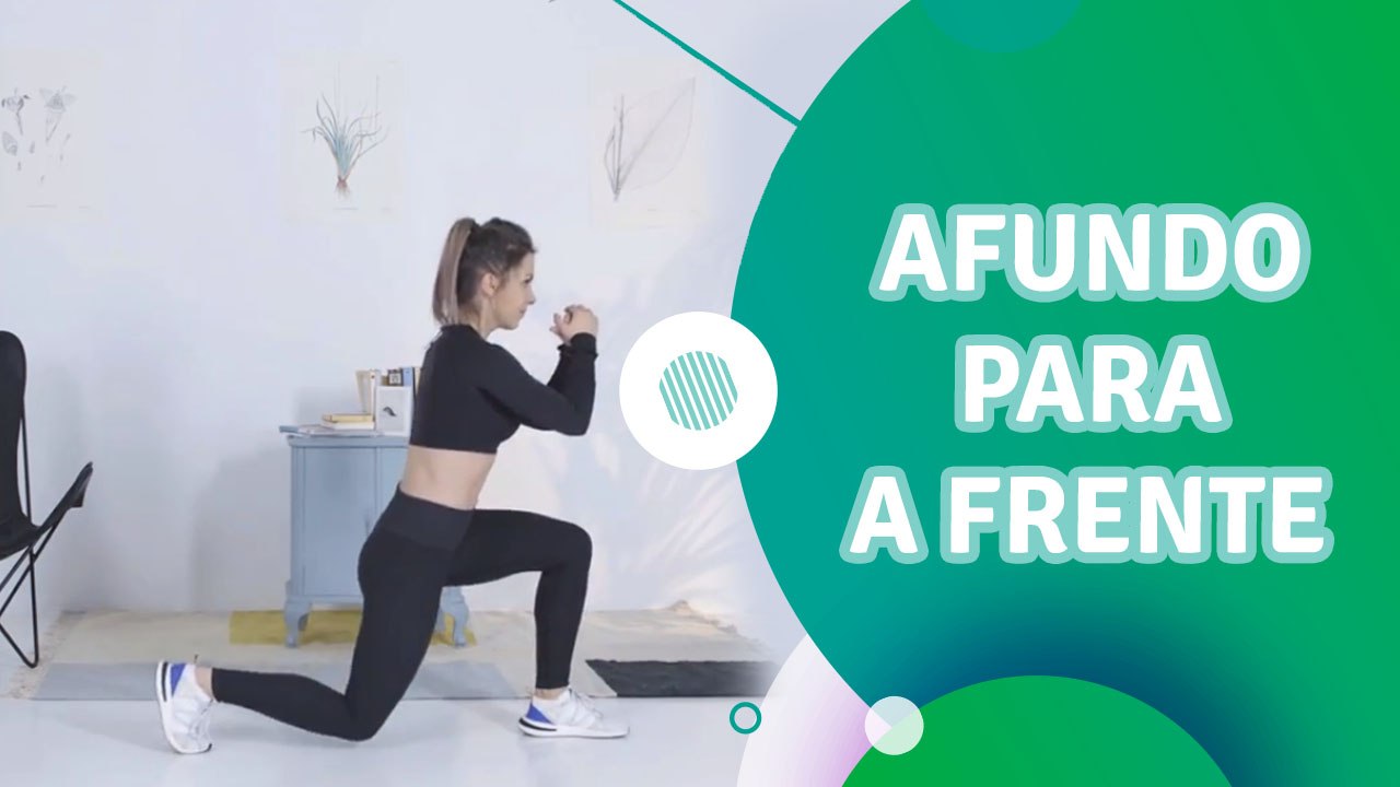 Afundo para a frente - Sou Fitness