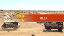 Dakar 2020 - Stage 12 (Haradh / Qiddiya) - Truck Summary
