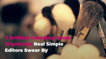 7 Brilliant Container Store Organizers Real Simple Editors Swear By