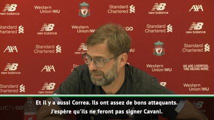 Download Video: Transferts - Klopp attentif au dossier Cavani : 