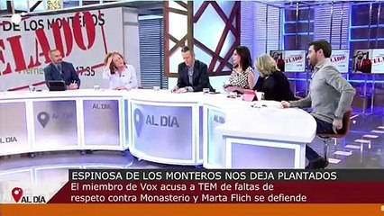 Negre noquea a Marta Flich en directo: "A Irene Montero no te atreves a hacerle bromas sobre su ropa interior"