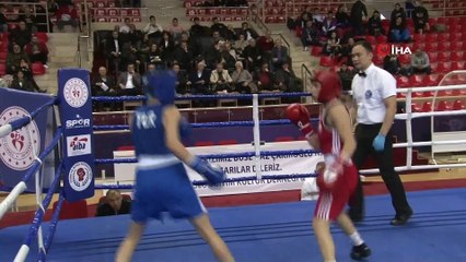 Ahmet Cömert Boks Turnuvası'nda yarı final