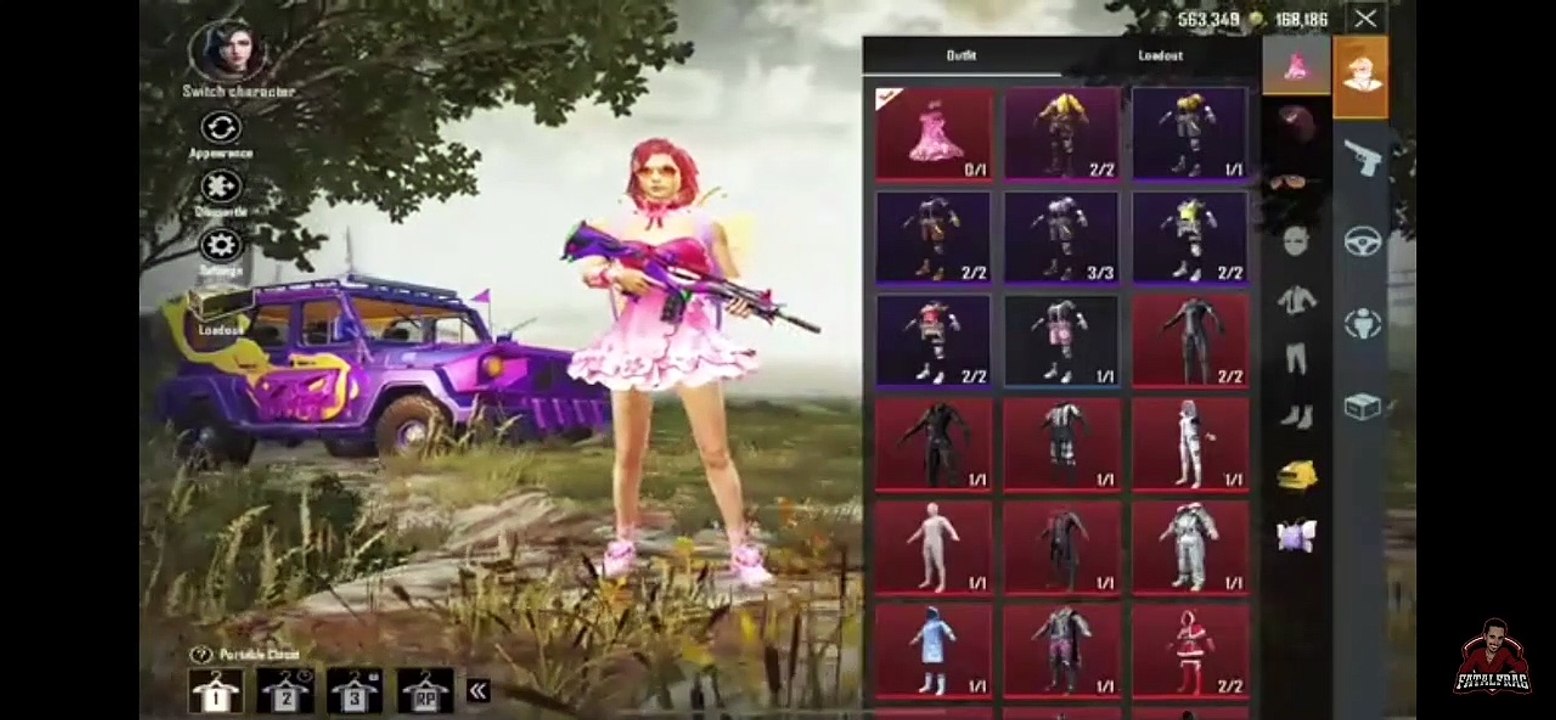 PUBGM My inventory... ❤️