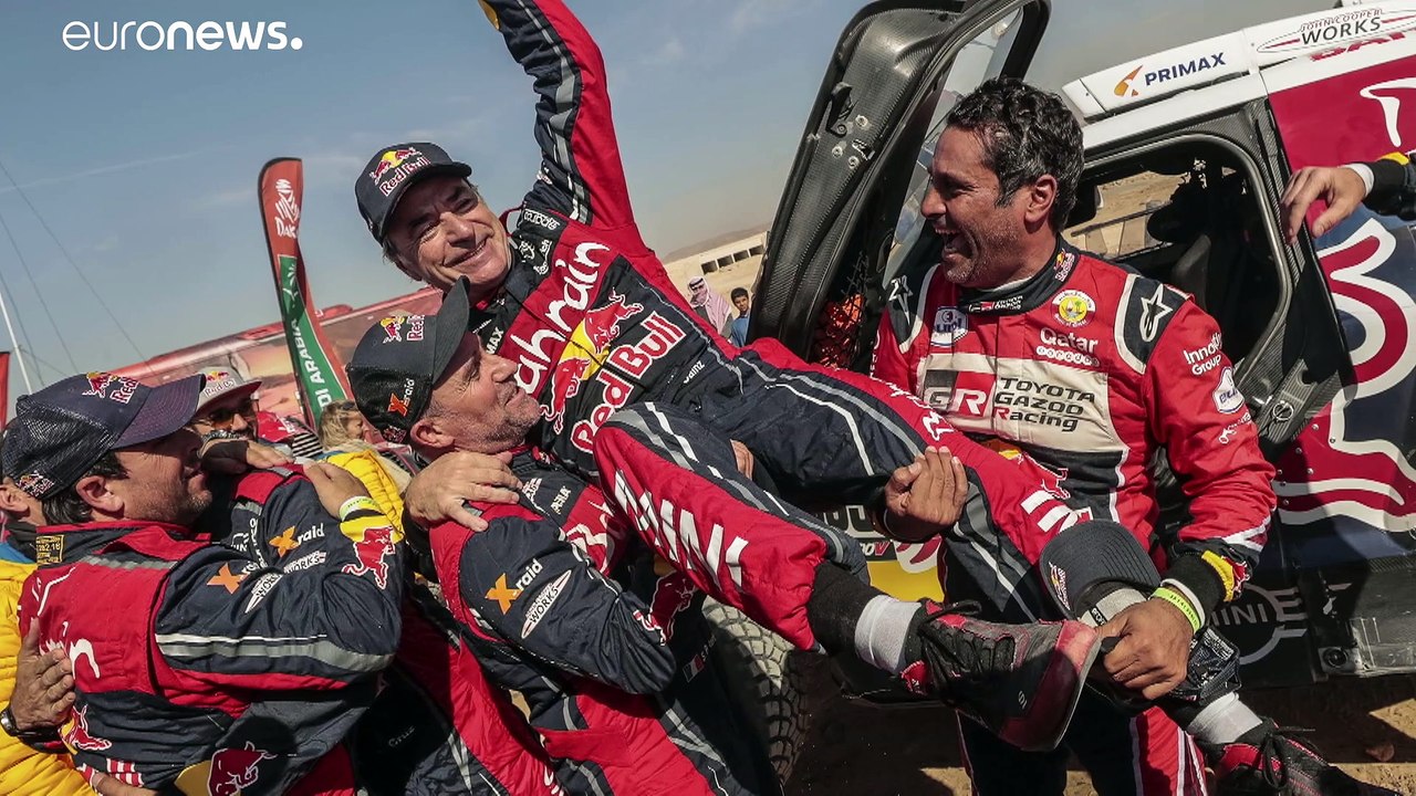 Carlos Sainz (57) zum dritten Mal Dakar-Sieger