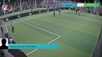 Faute de Loic Fernandez