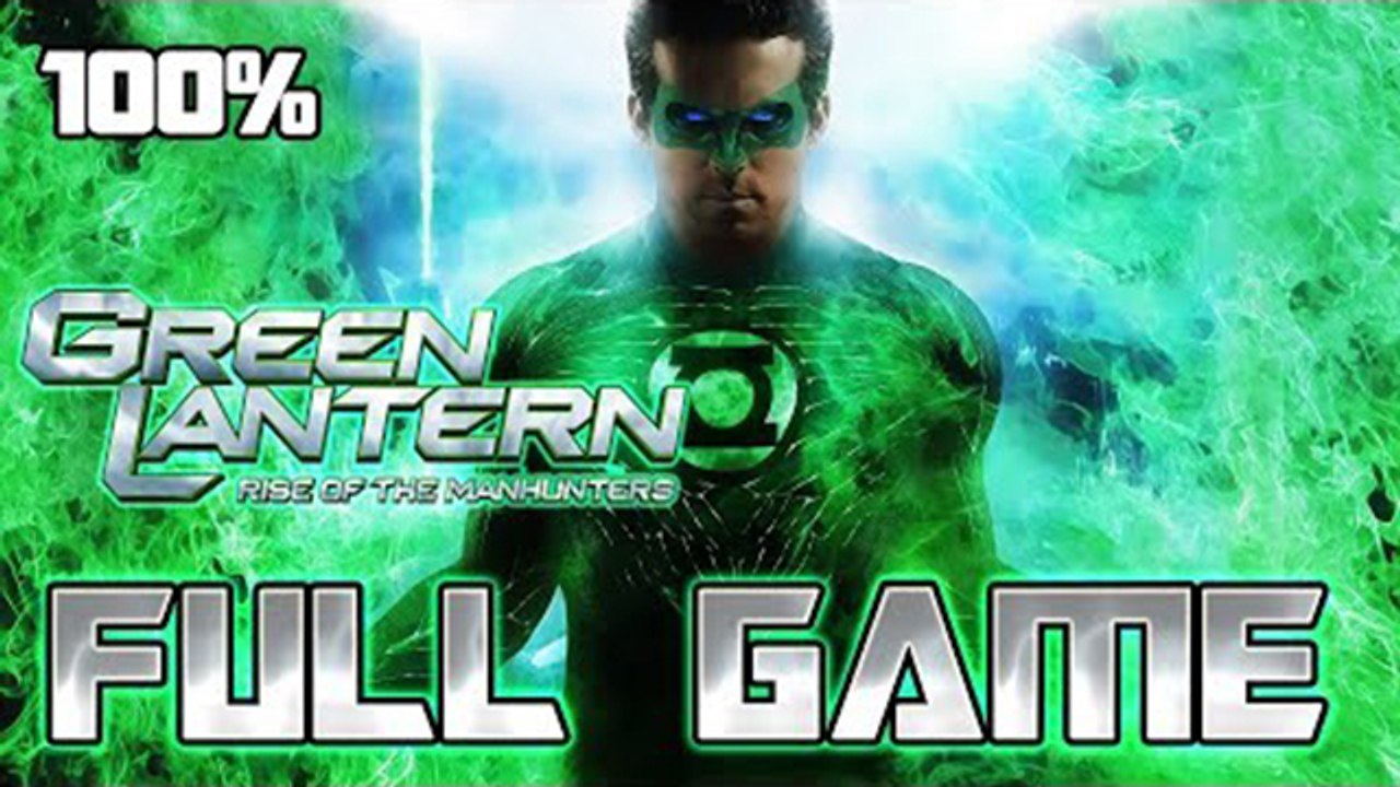 Green Lantern- Rise of the Manhunters 100% FULL GAME Longplay (PS3, X360, Wii)