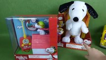 The Peanuts Movie Snoopy the Flying Ace Remote Control RC Doghouse toy PLUS a Christmas Train--