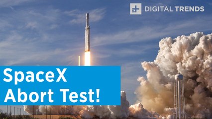 Watch Live! The NASA & SpaceX Coverage Of The Crew Dragon In-Flight Abort Test