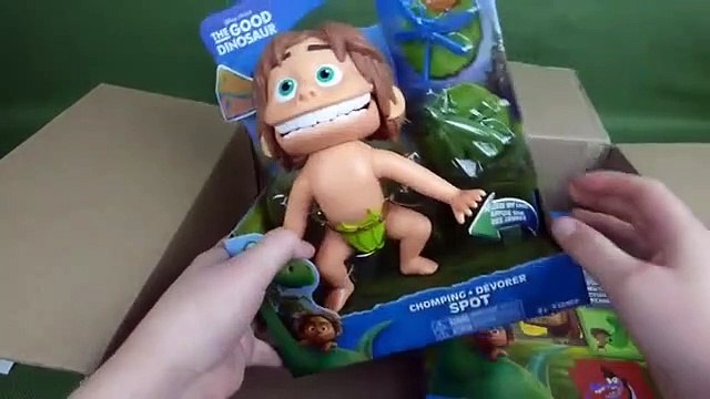 Toy Surprise Box Exchange- The Good Dinosaur Toys, Chomping Spot and Minion Blind Bag- ENJOY-