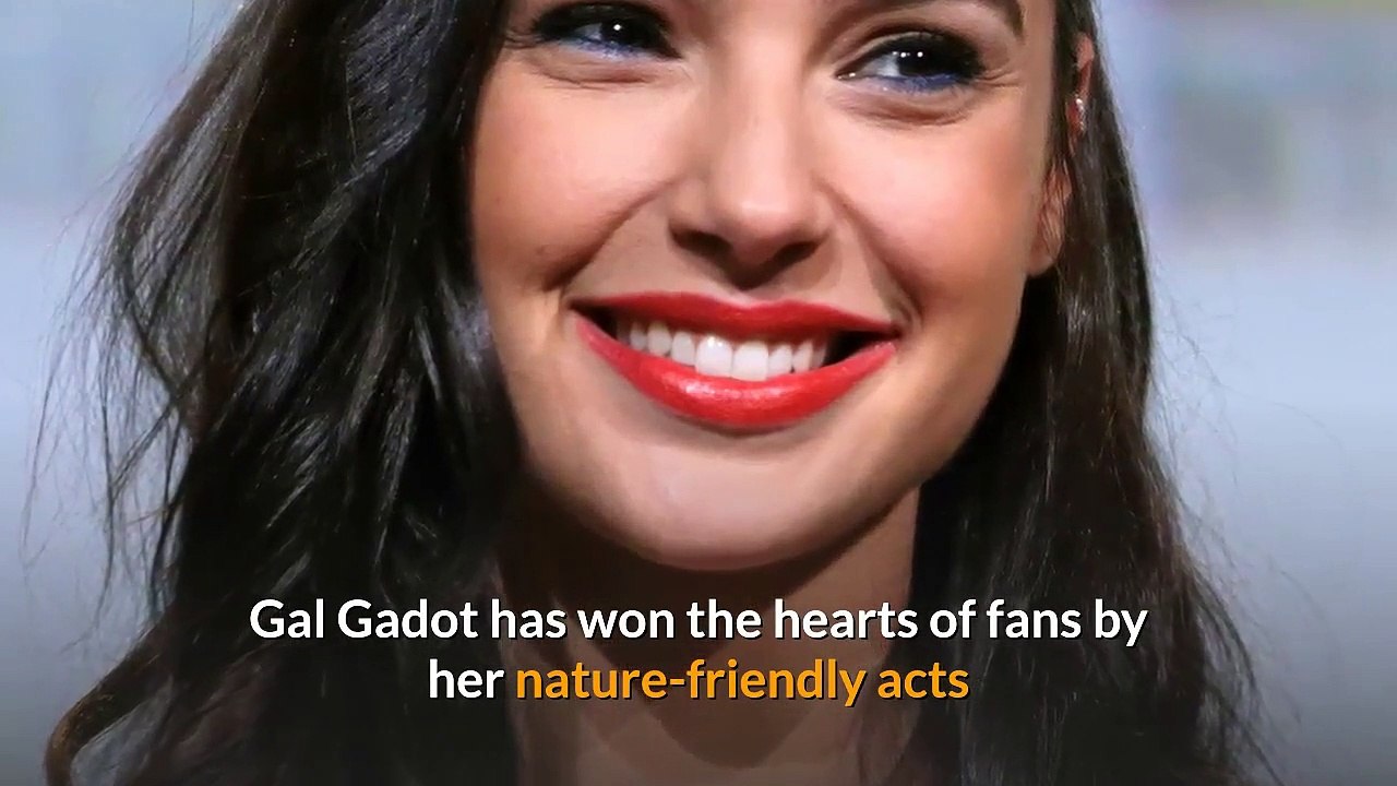 Gal Gadot avoids using private jets for a cause