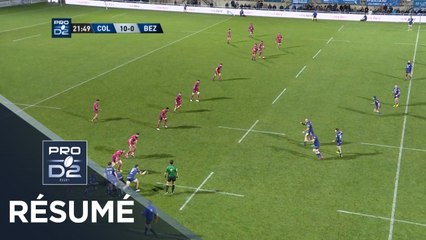 PRO D2 - Résumé Colomiers-Béziers: 25-0 - J17 - Saison 2019/2020