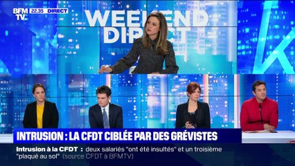 Intrusion: La CFDT ciblée par des grévistes - 17/01