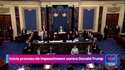 Inicia proceso de impeachment contra Trump