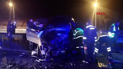 Edirne'de otomobiller çarpıştı 3 ölü, 2 yaralı