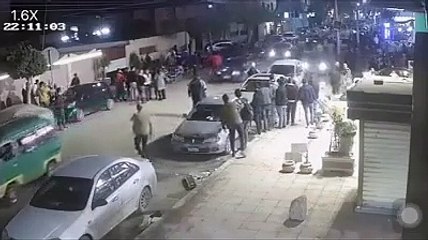 اصطدام طالب بـ4 أشخاص بسيارته بعد خلافات مع سائق فى المنوفية