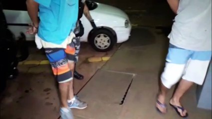 Após acompanhamento tático entre o Centro e o Coqueiral, dupla é detida pelo Choque