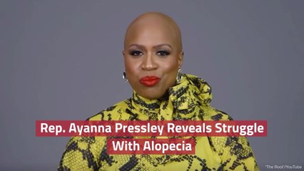 Rep Ayanna Pressley And Her Alopecia