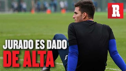 Cruz Azul anunció alta médica de Jurado y Lichnovsky
