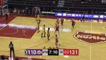 Josh Jackson with one of the day's best assists