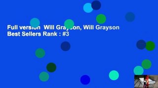 Full version  Will Grayson, Will Grayson  Best Sellers Rank : #3