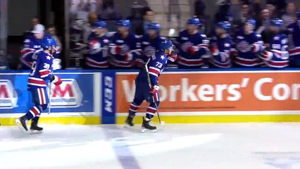 AHL Cleveland Monsters 4 at Rochester Americans 3 SOL