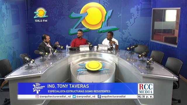 Ing Tony Taveras, Especialista en estructuras SISMO RESISTENTES – Arquitectura Radial