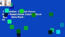 Full version  Creative Haven Home Sweet Home Coloring Book  Best Sellers Rank : #5