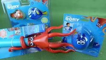 Disney Finding Dory Pool Toys from 2016 Swimways- Hank the Octopus, Dory and Nemo Toys-