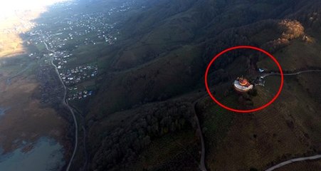 Çocukken keçi otlattığı tepeye hayalini kurduğu tesisi yaptı