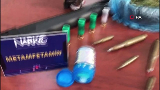 Uyuşturucu operasyonunda uçaksavar mermileri ele geçirildi