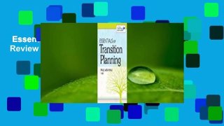 Essentials of Transition Planning  Review