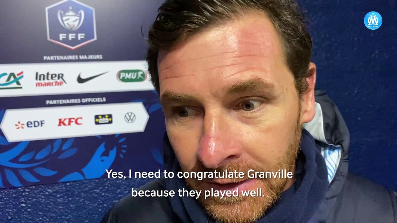 Granville 0-3 OM : André Villas Boas post match interview