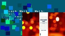 Stock Market Math: Essential Formulas for Selecting and Managing Stock and Risk  Review